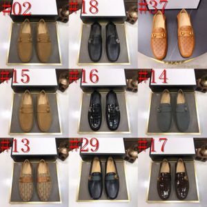 39Modèle de luxe flambant neuf hommes chaussures décontractées hommes mocassins en cuir mocassins antidérapants chaussures plates pour hommes chaussures de conduite pour hommes mode hommes mocassins chaussures taille 38-46