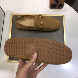 39model maat 38-46 Luxe designer Men Loafers zachte mocassins zomerschoenen man hoge kwaliteit heren schoenen casual suede echt leer rijplats