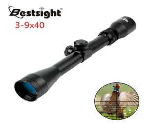 39x40 mm Riflescope Optic Smiper Sniper de chasse aux lunettes Scopes Scope avec montage de rail de 11 mm ou 20 mm9908418