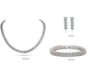 3A Autriche Diamant Stud Luxe Coeur Designer Boucles D'oreilles Cristal Brillant Véritable Argent Sterling 925 Charme Zircon Roman Amour Boucle D'oreille Boucle D'oreille Collier Bracelets