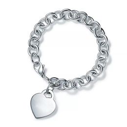 3A Chaîne TF Tag Bracelet En Argent Pour Femme Avec Dustbag Box Fendave 1-20