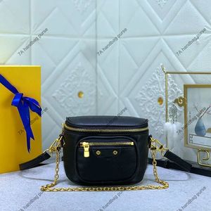 3A Sac de designer Femmes Hommes Mini Bumbag Sac à main Fleurs dégradées Imprimer Fanny Pack Ceinture de luxe Bum Sacs à main Hommes Sacs de poitrine Sac à bandoulière Chaîne Bracelet en cuir M82347 82208