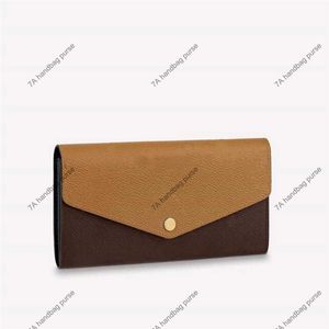 3A Designer Klassieke Envelop Portefeuilles Cover Sarah Portemonnee Gigantisch Canvas Muntwissel Ontwerpers Dames Clutch Kaarthouders Sleutel Handtas Mini Portemonnees Portemonnee Paspoort M80726