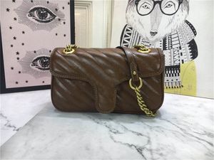 3A Diseñador Bolso de hombro Bolso de lujo para mujer Lona acolchada Bolso bandolera de cuero real Pequeño Mini Beige Negro Rango Previamente Matelasse Mini Bolsos de cadena 446744