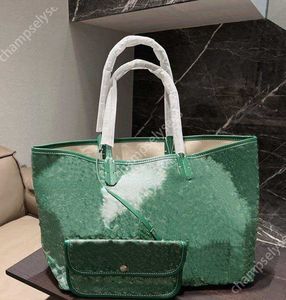 3A Designer Tote Bag Schouder Crossbody Luxe lederen Mini PM Fashion Women Handtas ToES Green Handtassen Cross Body Shopping 2pcs Wallet32