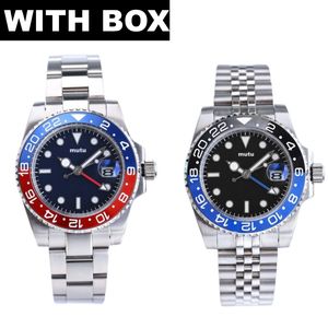 3A Designer Watches Heren Watch GMT Luxe horloges Luminous Sapphire AAA 2813 Automatische mechanische beweging 41 mm polshorloge vouwgevel U1 Montre de Luxe