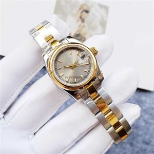 3A Hoge kwaliteit 904L Jinglaojia Womens Fashionable Mens Automatic Mechanical Watch tussen bogen