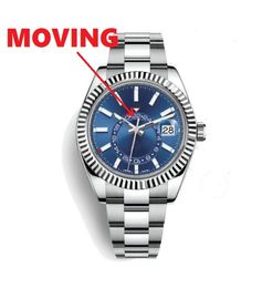 3A + Hoge Kwaliteit Mode Mens Beroemde Luxe Horloge 316L Rvs Moonwatch All Dial Work Designer Automatische Beweging Mechanische Horloges Male Sportklok