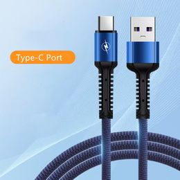 3A USB Type C-kabel Snel opladen Data Micro USB-kabel Snel opladen Opladersnoer voor Samsung Xiaomi LG Google Pixel Nokia