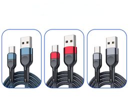 3A USB Type C Câbles Charge Rapide Micro USB Chargeur de Téléphone Portable Fil Type-C Cordon de Données Pour Huawei Mate 30 Xiaomi Redmi Téléphones Android