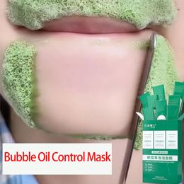 3Boxen/36pcs Bubble Face Masker Diep reinigingsgereedschap voor gezichtsverzorging Hydraterende hydraterende oliebesturing Anti -krimpporiën Reinigt