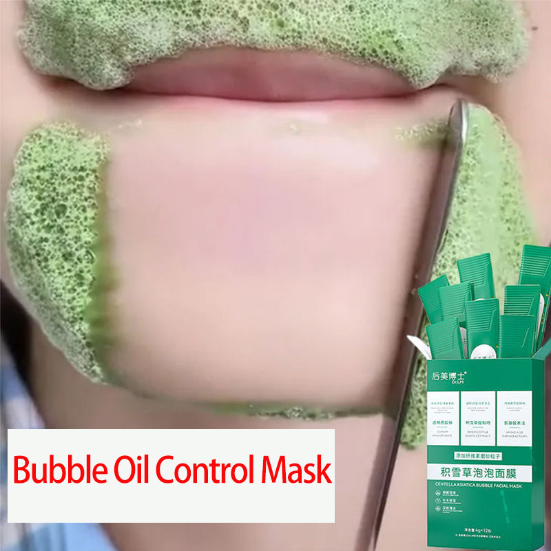 3Boxen/36pcs Bubble Face Masker Diep reinigingsgereedschap voor gezichtsverzorging Hydraterende hydraterende oliebesturing Anti -krimpporiën Reinigt