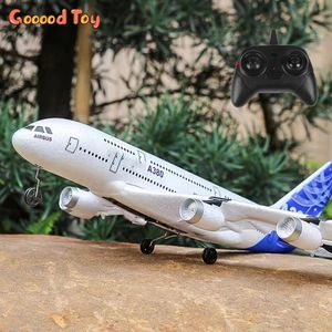 3Ch 2Ch A380 Rc Vliegtuig Zweefvliegtuig Vliegtuigen Afstandsbediening Schuim Vliegtuigen Vaste Vleugel 6 Gyroscoop Model Vliegtuig Speelgoed Hobby 240116