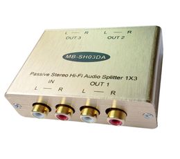 Répartiteur audio stéréo 3CH répartiteur audio stéréo RCA distributeur audio analogique avec isolation et élimination du bruit 5060265