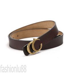3cm ceintures de luxe pour femmes designer mens ceinture avec métal grandes lettres dames rue à la mode cintura activités commerciales formelles ceinture en cuir mens YD012 B23