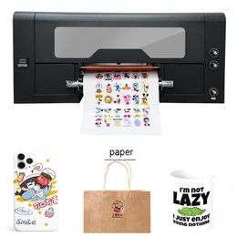 3 cm UV DTF Printer Printing Machine XP600 Kops Laminating 2in1 Sticker voor advertentiebedrijf