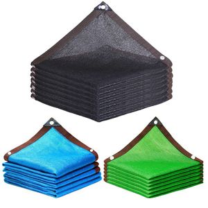 3Colors 75 ~ 80% UV Block Hdpe Sun Shade Net Zeilen Zwembad Get Getaringen Garden Care Shading Cover Cover Car Sunshade Net