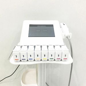 3D 4D Hifu Skin Trachering Facial Machine Body vormgeven Contouring gezicht tillen met hoge intensiteit gerichte ultrasone anti-verouderde schoonheidsapparatuur Spa Gebruik 8 cartridges