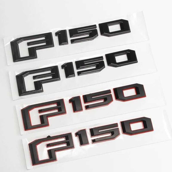 Pegatina 3D ABS para coche, emblema trasero, estilo automático, insignia para maletero, guardabarros, calcomanías laterales para carrocería para Ford F150 F-150 Raptor