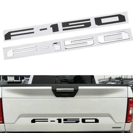 3D ABS F-150 Letter Badge Auto Achterste kofferbak Groove Tailgate Emblem Sticker voor Ford F150 2018-2019 Pick-up Truck234B269S