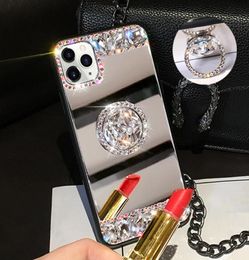 3D Acryl Sunjolly Mirror Diamond Cases voor iPhone14PromAx 14Pro 14Plus 14 13Promax 13Pro 13 12 11 Pro Max XS Max XR 87Plus Case6683779