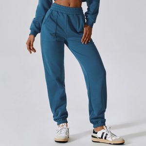 3d Al Micro Jacket Yoga bijgesneden sweatshirts Volledige zip pluche Hoodies Break Line Jongging Sportswear High Tailed Sweatp 131