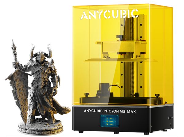 Animación 3D Photon M3 Max LCD Impresora 3D 13 7K Pantalla monocromática Impresión 3D de alta resolución con relleno de resina automático