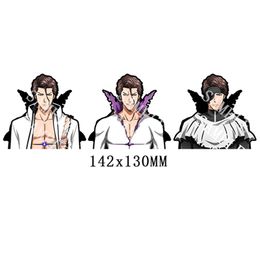 3D Anime Motion Autostickers Anime BLEACH Aizen Sousuke Waterdichte stickers voor laptop, koelkast, koffer, muur, enz. Speelgoed Creatief cadeau