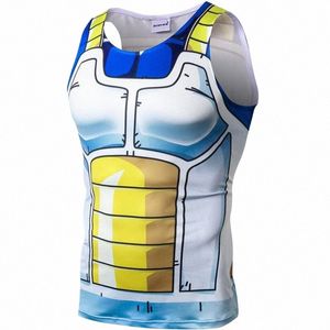 3d Anime Tank Tops Mannen Anime Vest singlet Tops Tees Goku Vest Fitn Mannelijke Bodybuilding Kleding Streetwear ZOOTOP BEER M7ia #