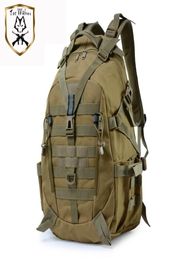 Mochila táctica del ejército 3D mochilas impermeables molle al aire libre Bolsa de escalada 6color acampando caminata de caza mochila militar mochila 2288677