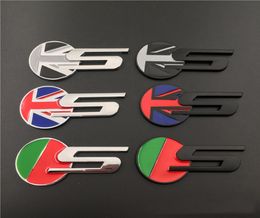 Autocollant de carrosserie drapeau britannique 3D, emblème de coffre de voiture, Badge en métal pour Jaguar SType XF XE FTYPE FPACE XJL XType AA1061501