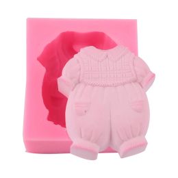 3D Baby Shower Party Fondant Silicone Mold Baby Duiden Cookies Cupcake Candy Chocolate Baking Molds Party Cake Decorating Tools