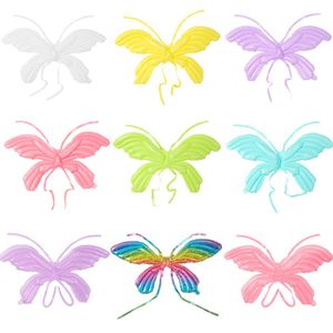 3D papillon aile d'ange ballon enfants jouets gonflables feuille fille anniversaire mariage papillon fête décoration fournitures ballon cadeau