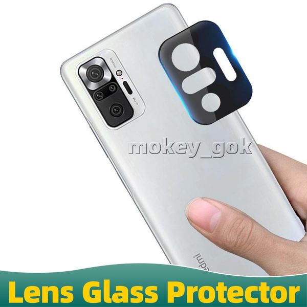 Protector de lente de cámara 3D, vidrio templado para Xiaomi 10 Redmi Note 11 T Pro K50i Note12 A1 Plus 11E 11S 10T Note9, cubierta de película