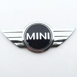 Autocollant métallique 3D pour capot avant de voiture, emblème de coffre arrière pour MINI Cooper2449