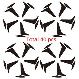 3D Carbon Fiber Vinyl 18 RimPrints 19 Wiel Decal Stickers Voor HONDA ACCORD Touring Hybrid 10th Gen 2018 2019 Auto Styli234Q