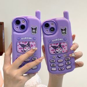 Fundas 3D Kawaii linda caricatura japonesa Anime Animal Monster Cat funda para teléfono para iPhone 14 11 12 13 Pro Xs Max Xr X cubierta suave a prueba de golpes