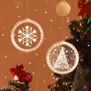 3D Noël Suspension Lumière Ramadan Décor Fête Décor Festival De Noël Belle LED Guirlande Lumineuse Super Lumineux 3D LED Chambre Décor