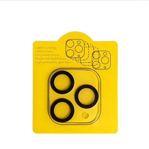 3D Clear Glass Camera Lens HD Back Phone Gehard Glas Achter Krasbestendige Protector Met Flash Circle voor iPhone 15 15plus 14 13 12 11 pro max