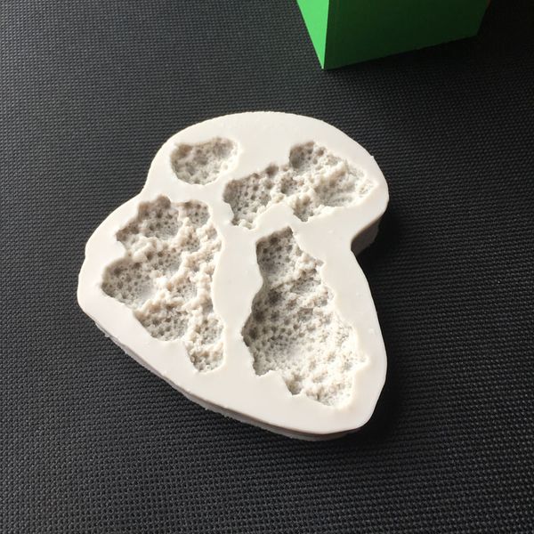 Moldura líquida de moldeo de coral 3D accesorios para hornear chocolate de chocolate