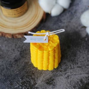 3D maïs créatif aromatique parfumé décoration de la maison fête Souvenirs bougie ornement cadeaux