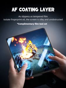 3D gebogen vervormde film voor Samsung Galaxy Z Fold 4 3 Zelfbezit Hydrogel-schermbeschermer Volledige omslagfilm met gereedschappen No Glass