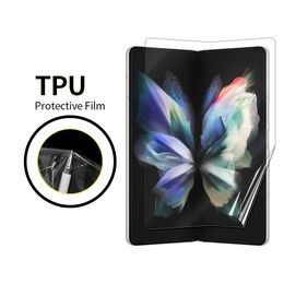 Película de hidrogel de cubierta completa curvada 3D TPU TPU Soft Light Soft Ultra Fin Alto Clear Protector de pantalla móvil para Samsung Galaxy Z Fold 4 Flip 4 3 2 1 Precio de fábrica