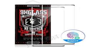 Protecteur d'écran incurvé 3D pour Samsung Note 20 Ultra S10 PLUS Note 10 S20 Plus Huawei P40 Pro en verre trempé compatible avec Pac3224419