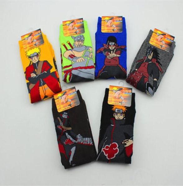 3D Japon Japan Anime Chaussettes Uzumaki Print Cotton Cosplay Chaussettes Cartoon Ninja Sock5133952