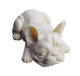 3d lindos perros encantadores mousse molde bulldog helado silicona para hornear herramientas gumpaste herramientas de postres para decoración de pastel K699 210226334026