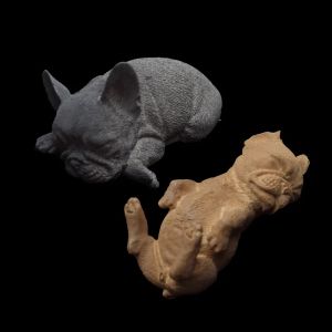 3D Hondenvorm Siliconen Fondant Cake Decoreren Mold Bulldog Soap Chocolade Candy Klei Klei Dierlijke cake Bakgereedschap
