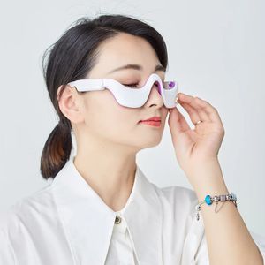 Masseur oculaire 3D électrique intelligent à impulsion infrarouge, compresse thermique, Massage des yeux, soulage la Fatigue, soulage la réduction des rides, élimine les cernes 240106