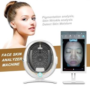 Analizador de piel Facial 3D, sistema de diagnóstico, máquina de análisis facial, clínica de piel, uso en salón de belleza
