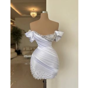 Robe De Gala courte avec des Appliques florales 3D, manches bouffantes amovibles, robe De bal courte pour anniversaire YD